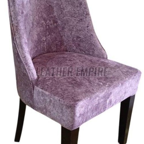 Brown And Pink Wooden Cafe Chair