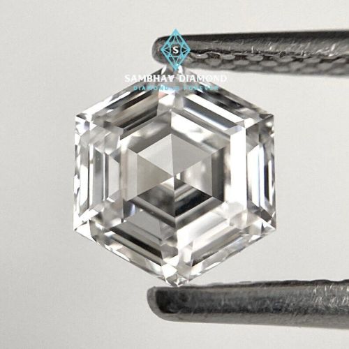 Hexagon Cut Lab Grown Diamond