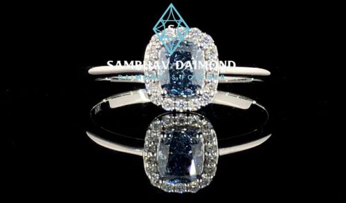 Ladies Fancy Diamond Solitaire Ring