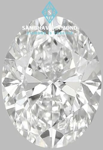 Oval Shaped IGI Certified Lab Grown CVD Diamond
