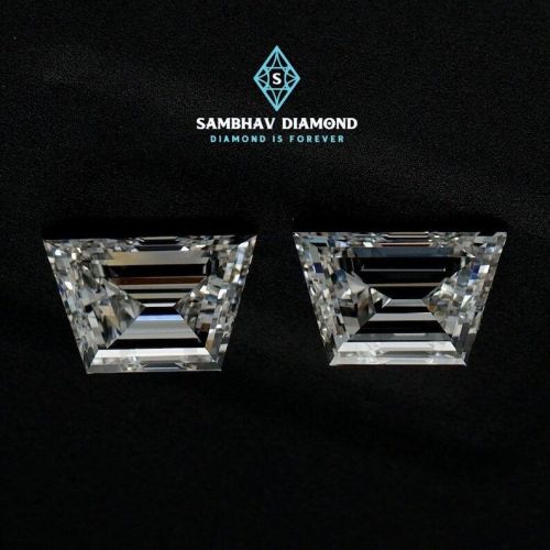 Trapezoid Step Cut Lab Grown Diamond