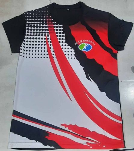 Printed Sleeveless Workout T Shirt