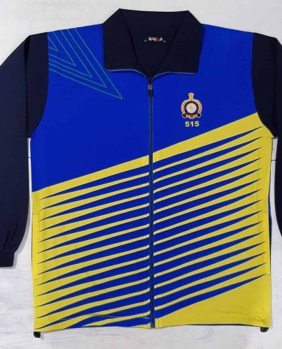 Sublimation Printed Athletic Track Jacket