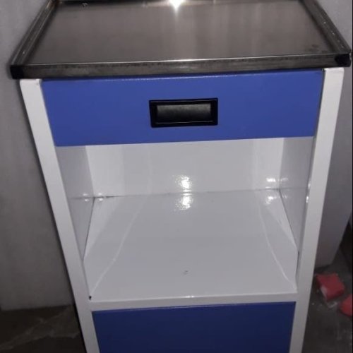 Stainless Steel Bedside Cabinet