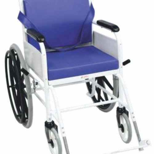 Rigid Cushioned Seat Wheelchair