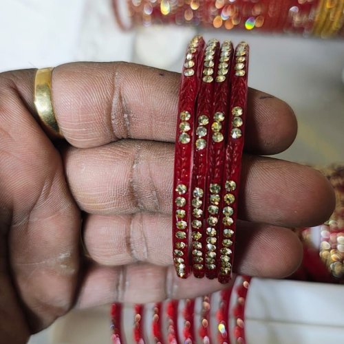 Stone Studded Zircon Bangles