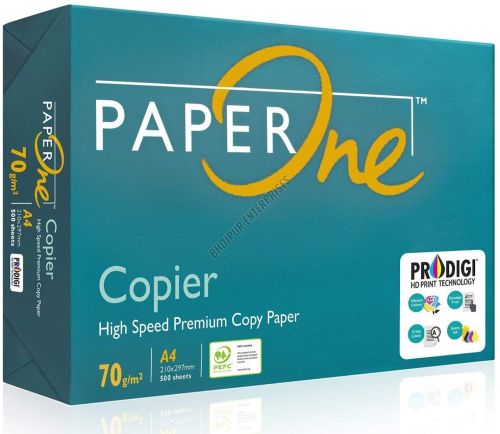70 GSM A4 Size Paper One Copier Paper