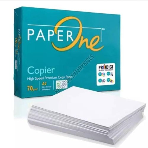 White A4 Size Paper One Copier Paper