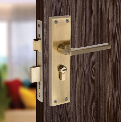 Antique Finish Mortise Stainless Steel Handle Set with Lock Body