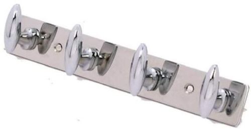 Stainless Steel Capsule 4 Pin Wall Mounted Cloth Hanger