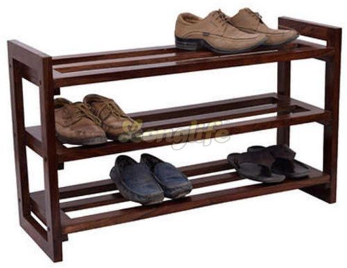 Solid Wood Shoe Rack