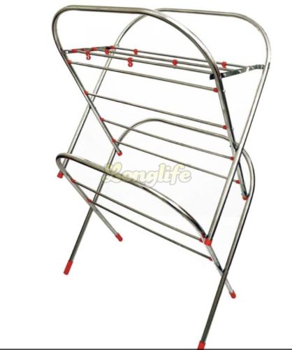 Stainless Steel Double Band Clothes Dryer Stand