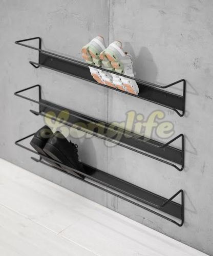 Wall Mounted Shoe Rack Organizer