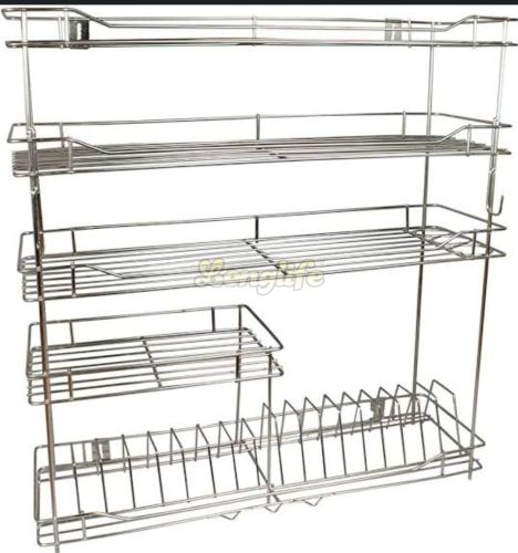 Wall Mounted Stainless Steel Kitchen Rack