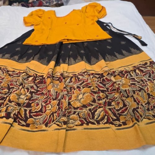 Kids Cotton Lehenga Choli