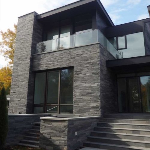 Natural Black Wall Cladding Stone