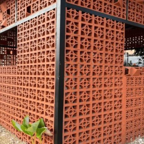 Terracotta Jali Block