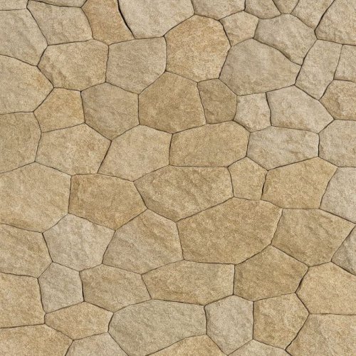 Yellow Crazy Pattern Wall Cladding