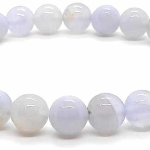 Blue Lace Agate Bracelet Blue Lace Agate Bracelet