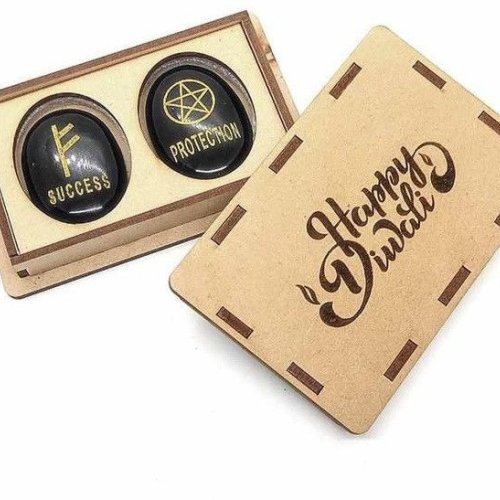 Polished Crystal Black Success Coin