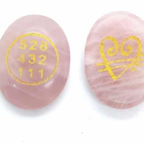 Rose Quartz Zibu Coin