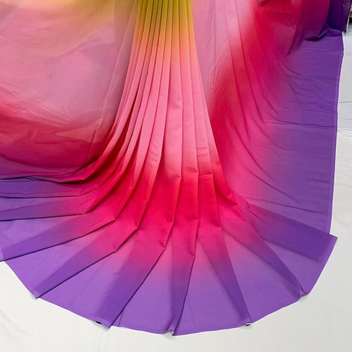 Chinon Saree Fabric