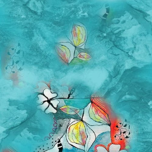 Digital Printed Muslin Fabric