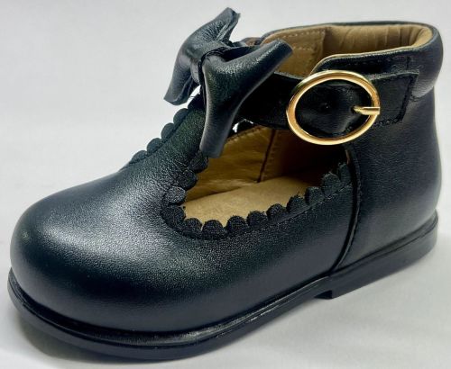 Black Comfortable Little Baby Girl Ballet Shoes
