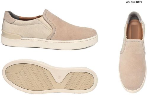 Men Genuine Leather Slip On Shoes