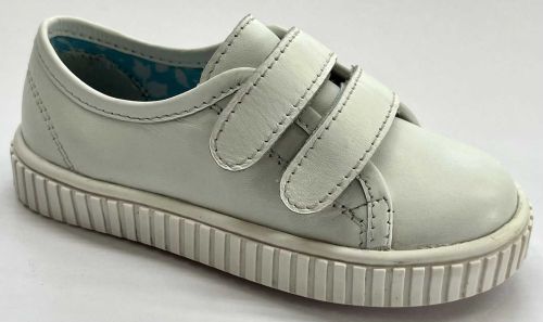 Pista Green Kids Velcro Strap Shoes