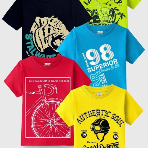 Kids Half Sleeves T Shirt
