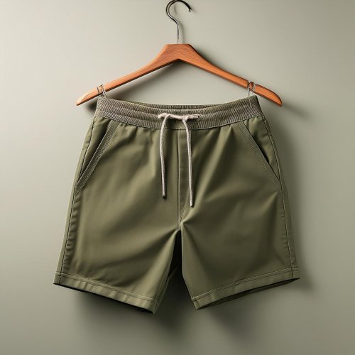 Mens Plain Cotton Shorts