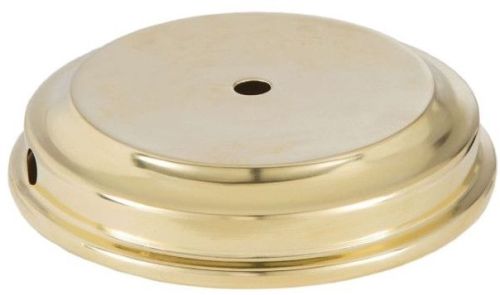 Round Brass Ceiling Canopy for Chandelier Mount