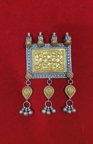 Designer Gold Plated Sterling Silver Pendant