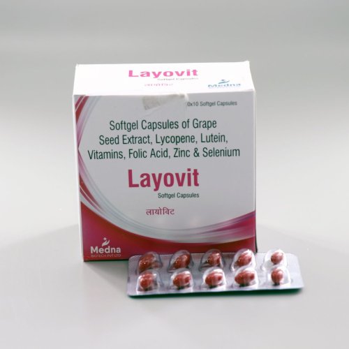 Lycopene, Lutein, Beta-Carotene, Grape Seed Extract, Selenium &AMP; Zinc Softgel