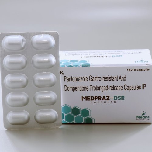 Pantoprazole &AMP; Domperidone Prolonged-Release Capsules