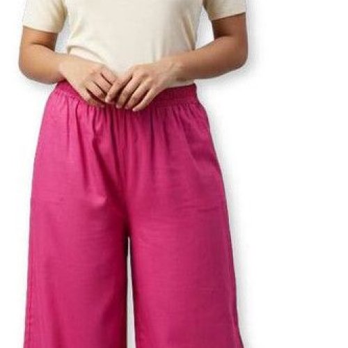 Heavy Rayon Plain Palazzo