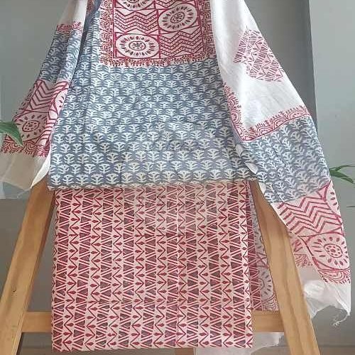 Baroda Printed Suit Material