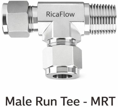 Stainless Steel 304 Male Run Tee (Mrt) – Double Compression Tube Fitting
