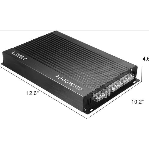 4-Channel 7900W Car Stereo Power Amplifier