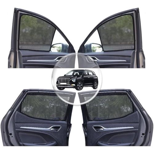 Magnetic Car Sunshades for Hyundai Creta Car Interiors