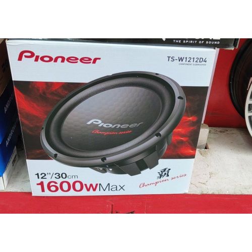 Pioneer TS-W1202S4 Champion Series Performance Car Subwoofer