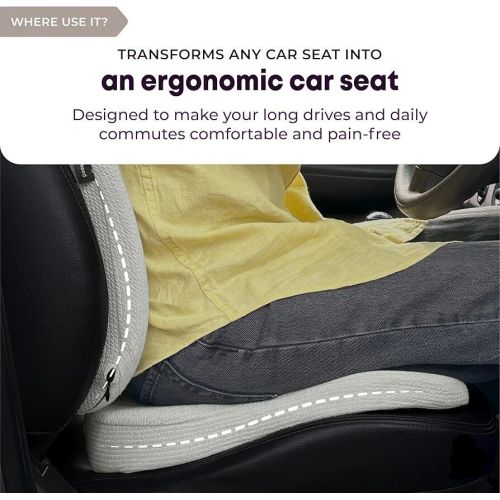 Premium Car Seat Cushion for Driving Seat
