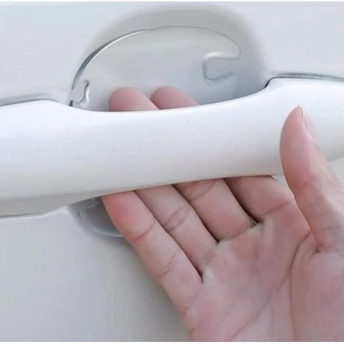 White Car PU Finger Guard