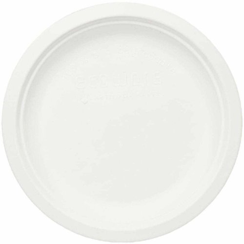 12 Inch Round Sugarcane Bagasse Biodegradable Disposable Plate