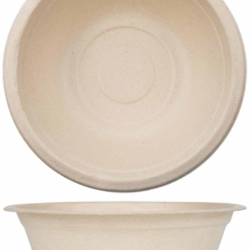4 OZ Sugarcane Bagasse Biodegradable Disposable Bowl