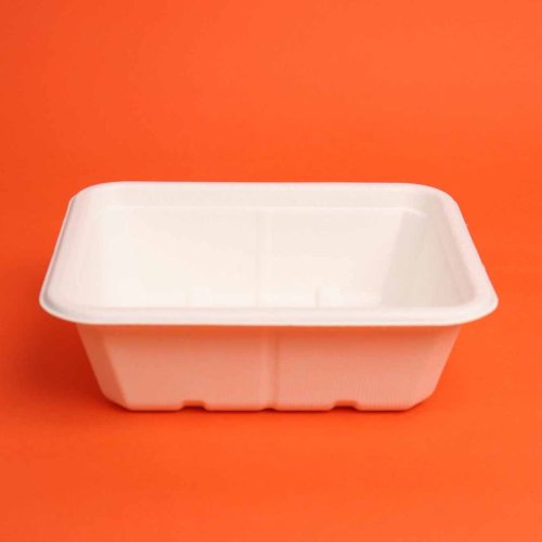 750ml Sugarcane Bagasse Biodegradable Disposable Bowl without Lid