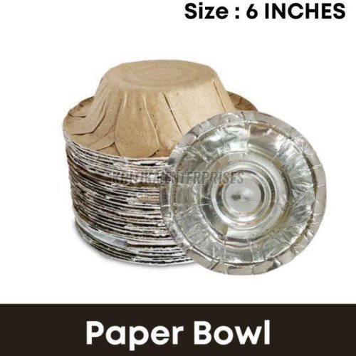 Silver Paper Bowl