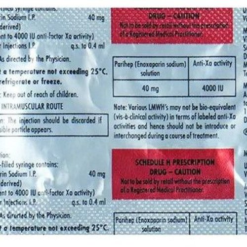 Parihep 40 Injection Parihep 40 Injection