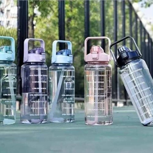 2L Motivational Water Bottle